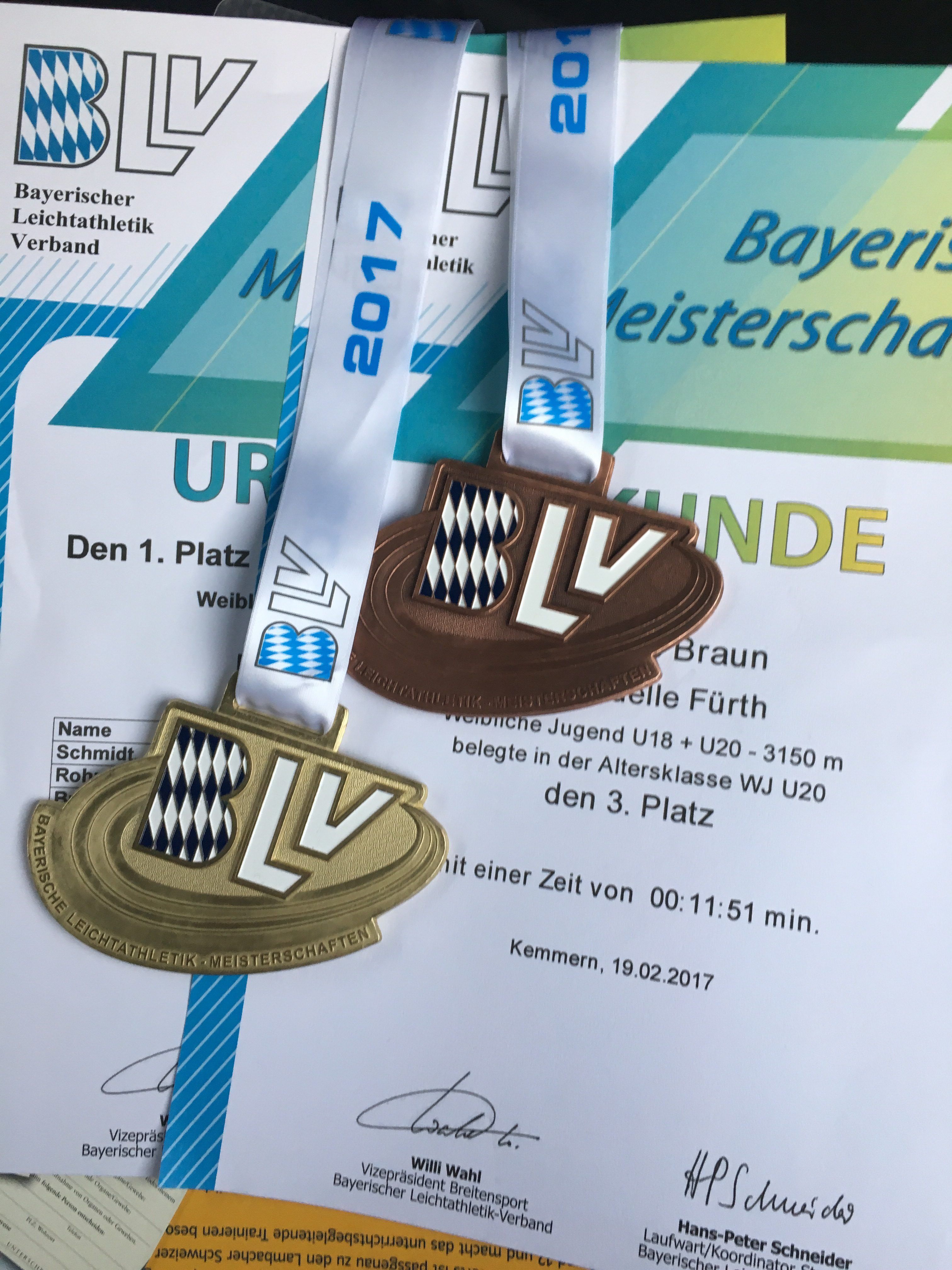 Michelle Braun Triathlon-Blog: Bayerische Crosslaufmeisterschaften 2017