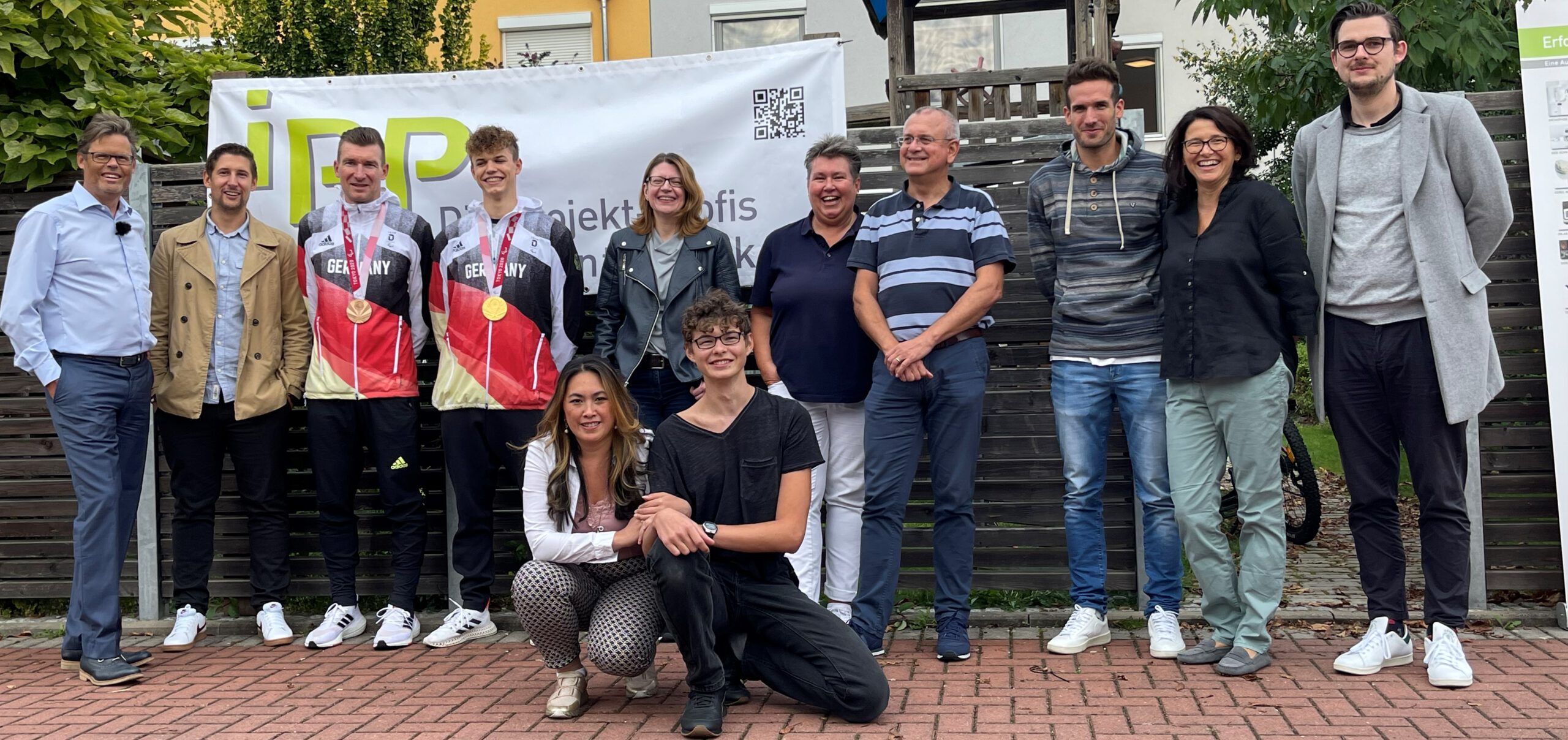 Taliso Engel und Matze Schindler Paralympics Sieger 2021 mit dem Nürnberger Team von IPP