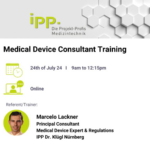 Training Medical Device Consultant - Medizinprodukteberater Englisch