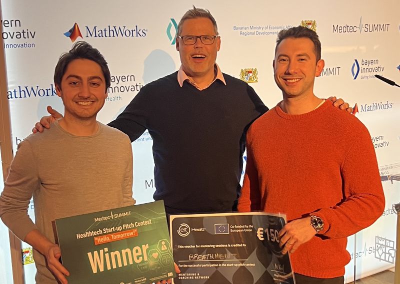 Breathment Startup Journey von der Idee zum Award