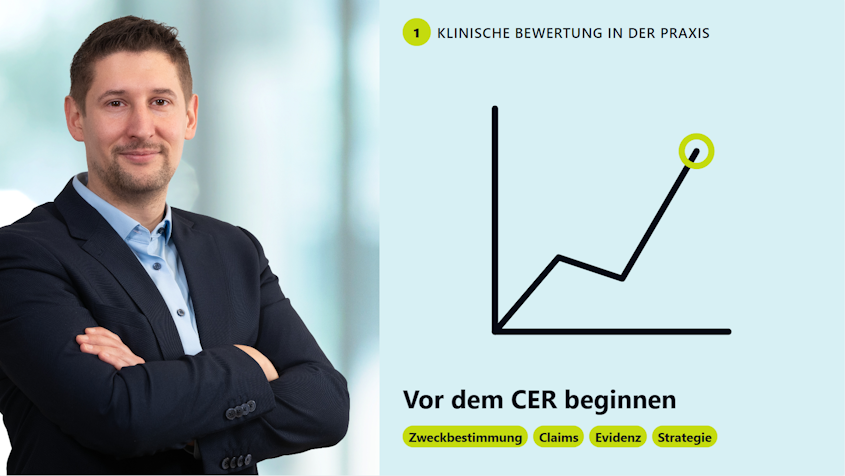 Klinische Bewertungsstrategie: vor dem CER beginnen