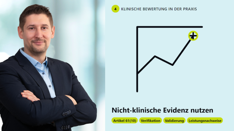 MDR Artikel 61 Absatz 10 und nicht-klinische Evidenz für Medizinprodukte