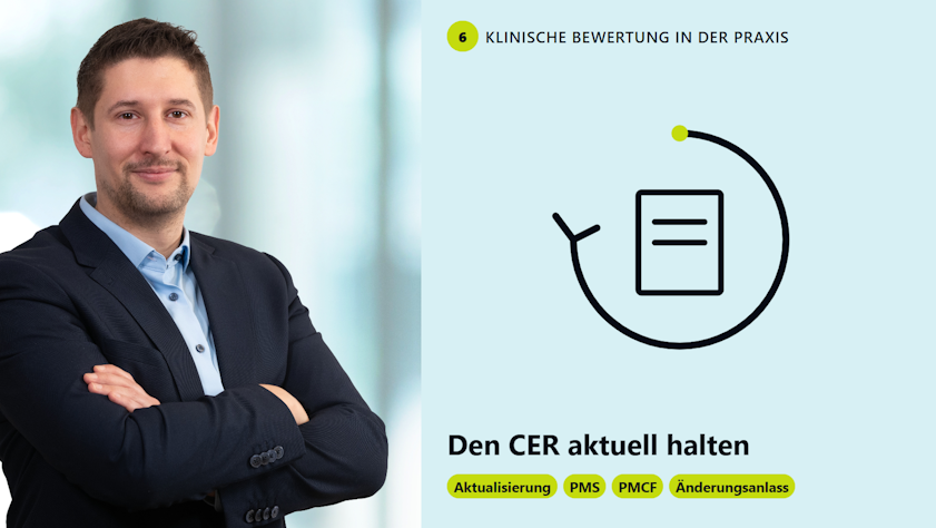 Klinische Bewertung aktualisieren: Auslöser erkennen
