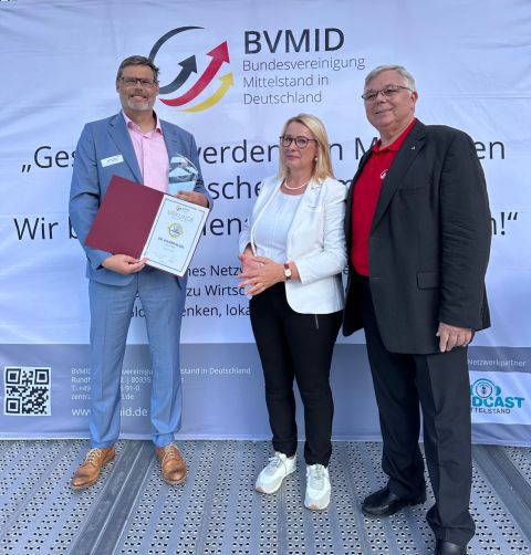 BVMID TOP100 IPP – Auszeichnung als Top-Unternehmen 2024